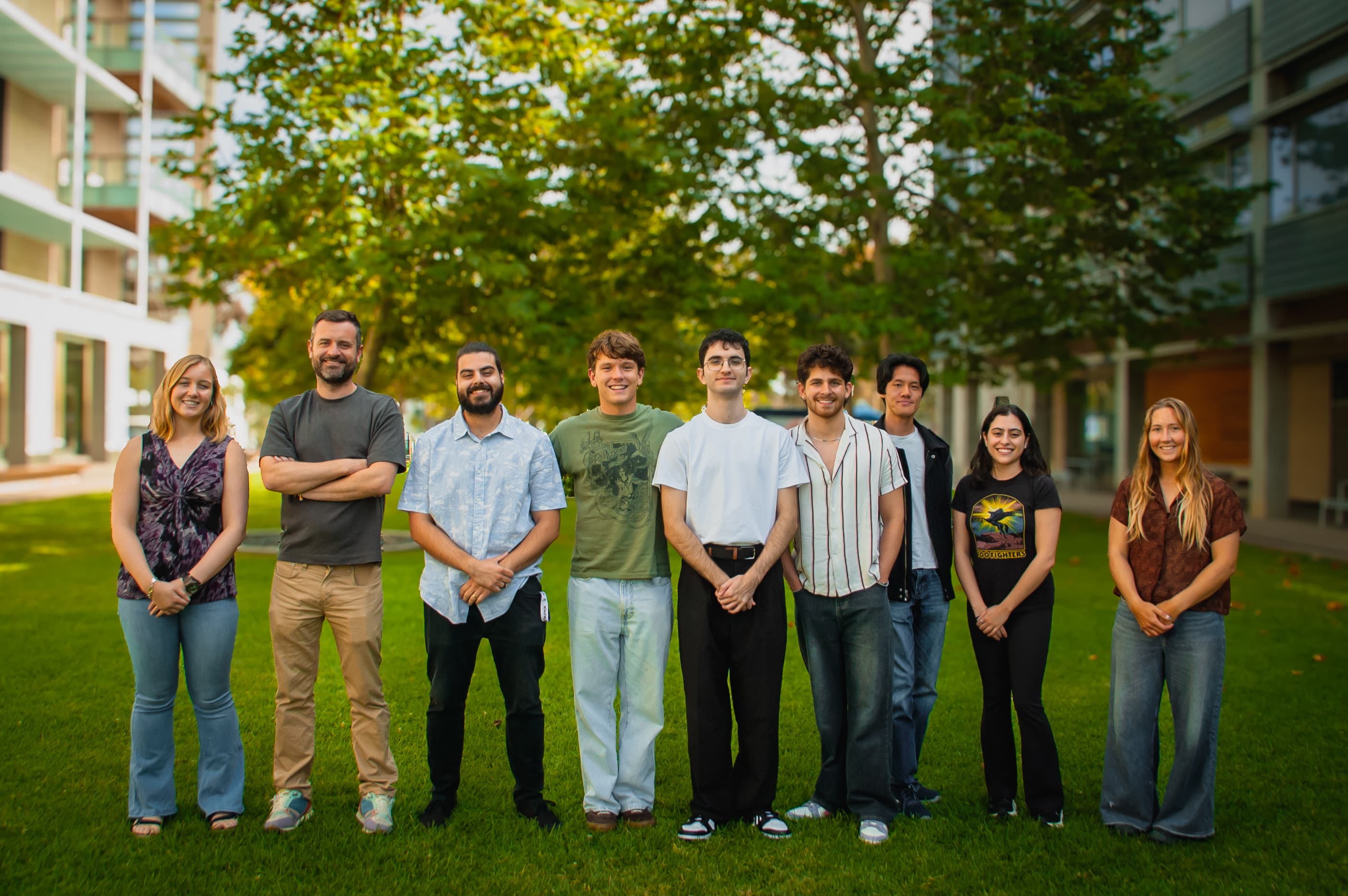 Alle et al. team photo, June 2026